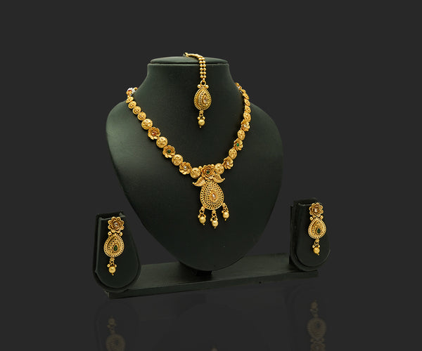 Ethereal Elegance Ensemble Gold Plated Set