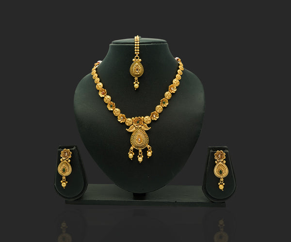 Ethereal Elegance Ensemble Gold Plated Set