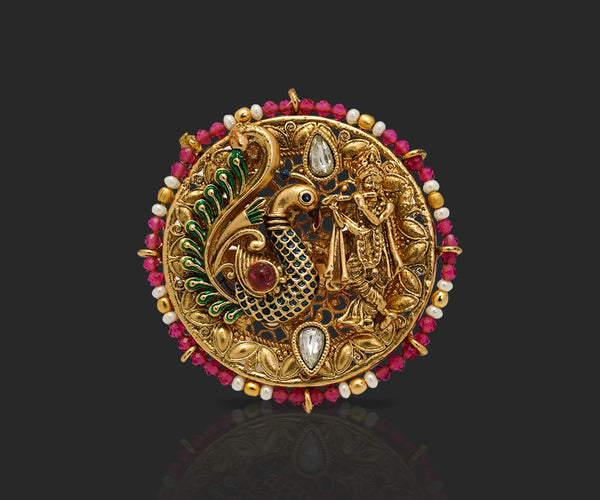 Ethereal Sanctum Lord Krishna Ring